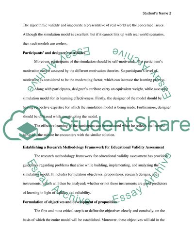 Review of an academic research paper