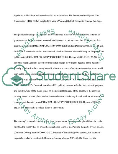 Situation Analysis of International Marketing Environment