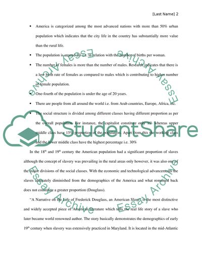 Literature and demographics