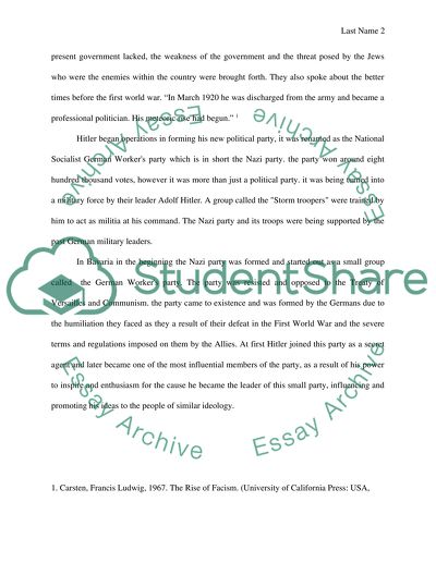 A History of Nazi Germany