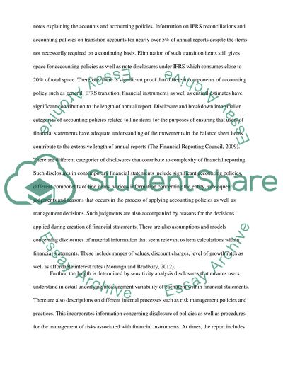 The Implications of the Increasing Length of Annual Reports