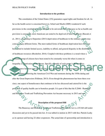 The Runaway and Homeless Youth and Trafficking Prevention Act