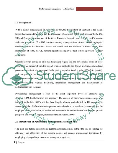 Performance Management