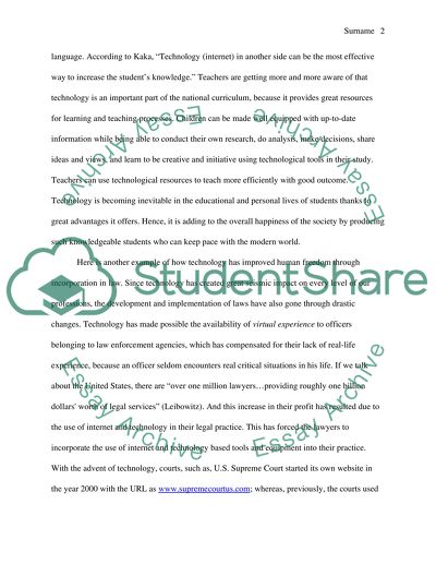 Technology and Its Effect on Human Freedom and Happiness in Society