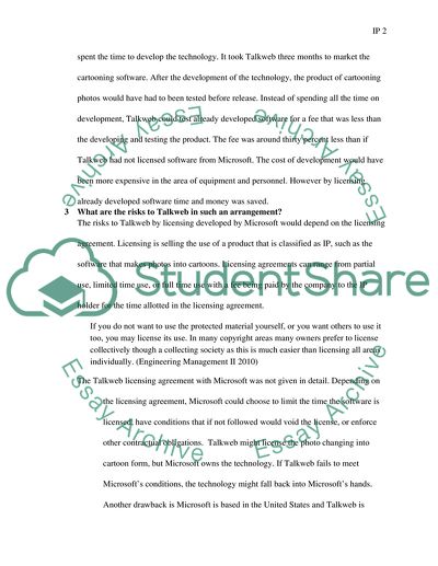 What is the role of IP in Microsofts business strategy