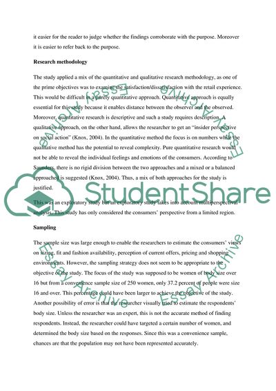 Exploring Fashion, Fit And Affordability Report Analysing