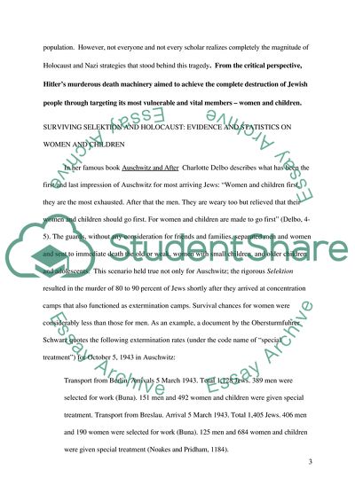 Holocaust during Years 1938 - 1944