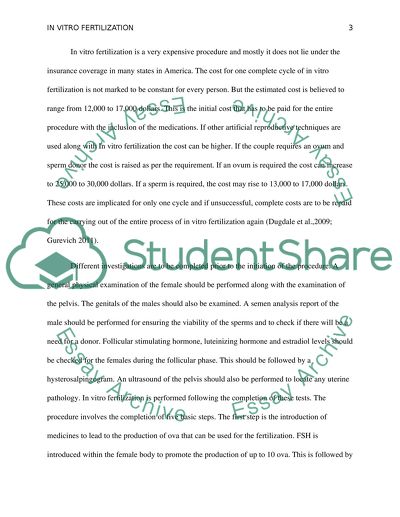 IN VITRO FERTILIZATION