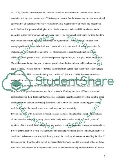 Involving Parents in Educational Programmes of Their Children