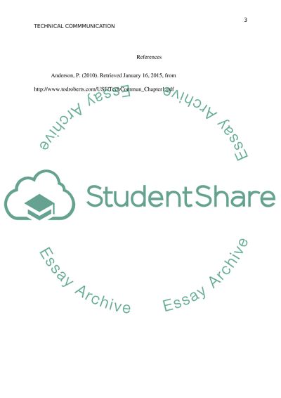 Technical Communication in Organization