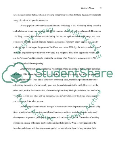 Analyzing Multiple Perspectives of ethical Dilemmas
