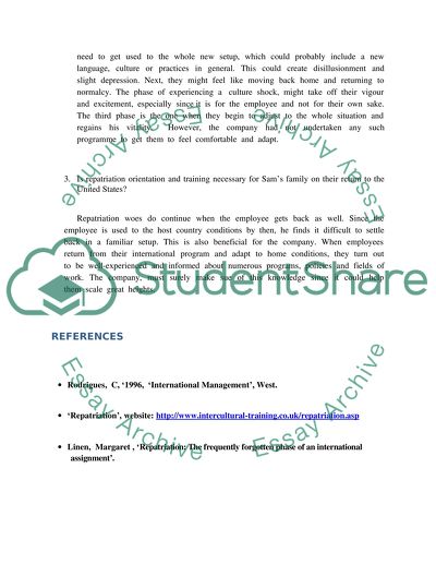 Helping Employees Settle Down