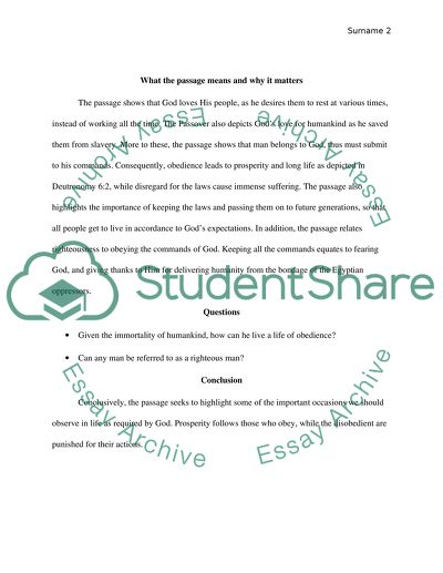 Summary of Leviticus 25,26, Numbers 9, Deuteronomy 6