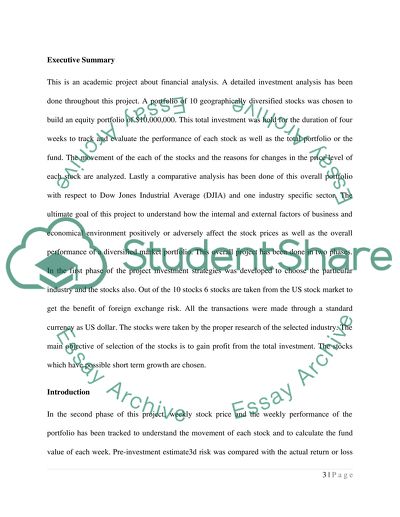 Stock Fund Performance Analysis