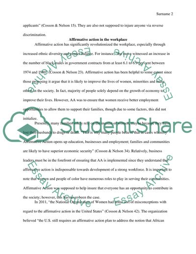 Essay on race and ethnicity
