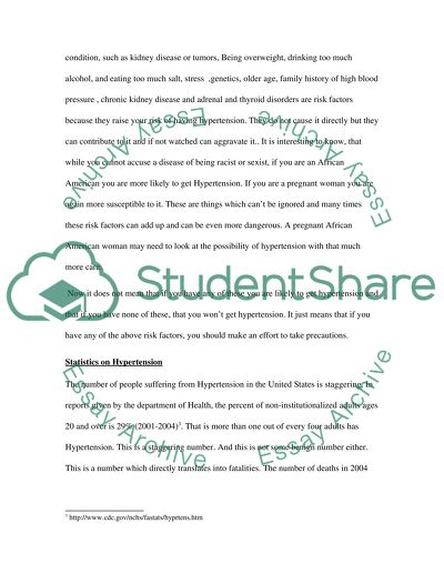 Causes, Symptoms, and Statistics of Hypertension