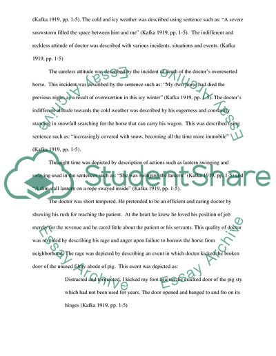 A Country Doctor by Franz Kafka