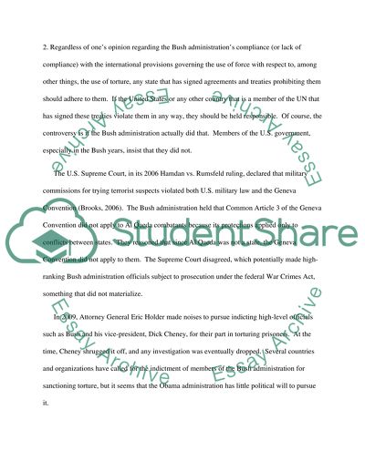 Discussion board 8 - international relation