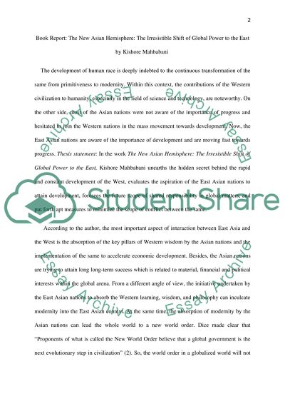 The New Asian Hemisphere by Kishore Mahbabani