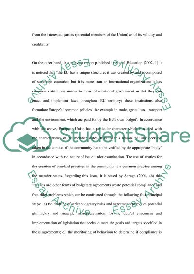 The Trade in the European Union