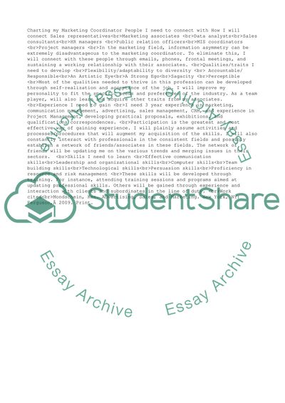 Marketing Coordinator