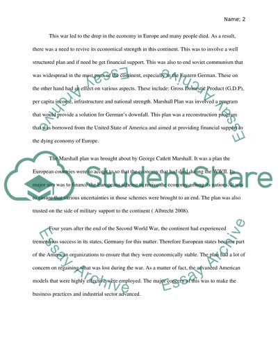 World War II Economic Impact on Germany