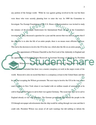 The Treaty of Versailles