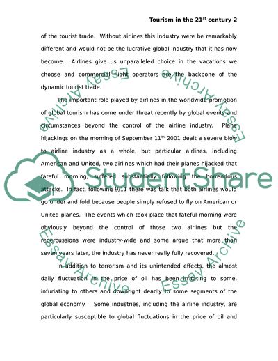 Can Tourism Be Sustainable in the 21st Century