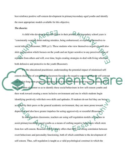 Self-Esteem and the Education System