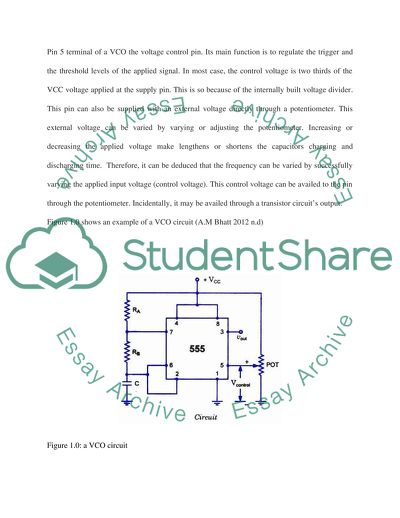 Designing and Testing of a Delay Unit