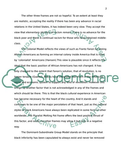The Dominant-Subordinate Group Model