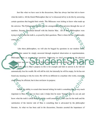 What Could Be More Practical Than Mans Happiness