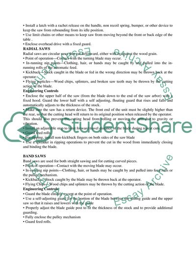 OSHA Standards Requirements for Safety Management