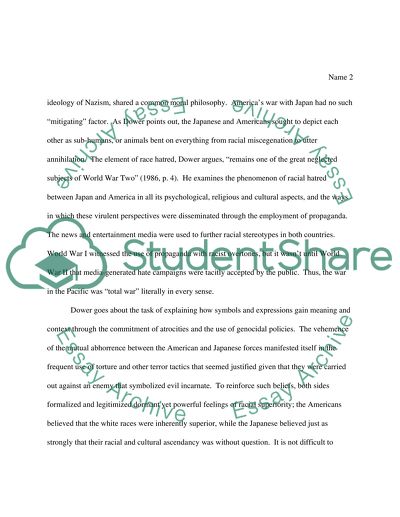 Race Baiting and Imagery in the Pacific War