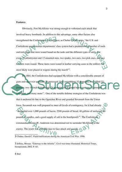 Civil War Fortifications - Fort McAllister