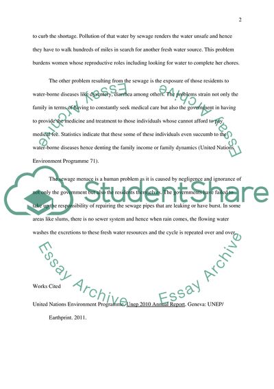 Water Resource Challenges