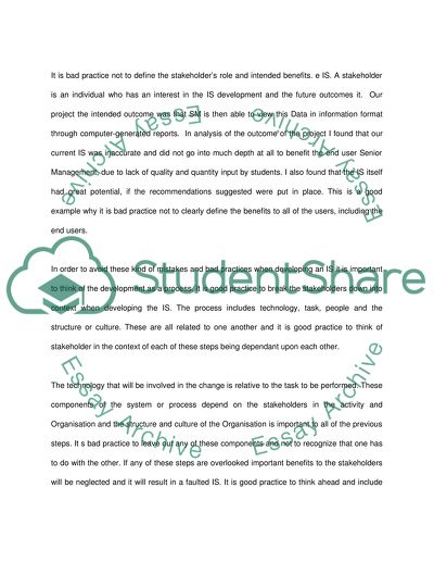 Database Information Systems Management