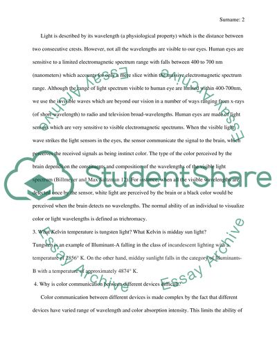 Principles of Color Technology