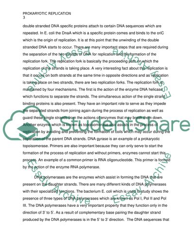 The essential features of prokaryotic replication or Transcription in prokaryotes and eukaryotes