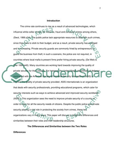 The Public Polices Main Role