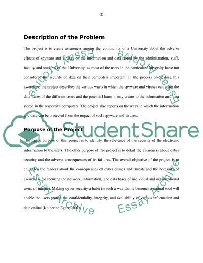 Project on Spyware and Viruses