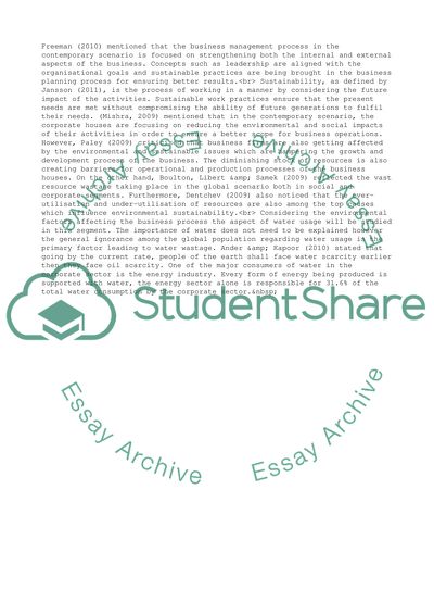 Identifying Themes and Concerns For the Benefit of the Individual Business Manager