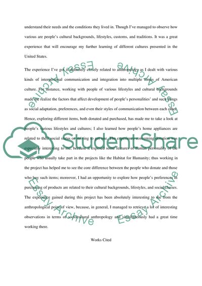 service learning essay pdf