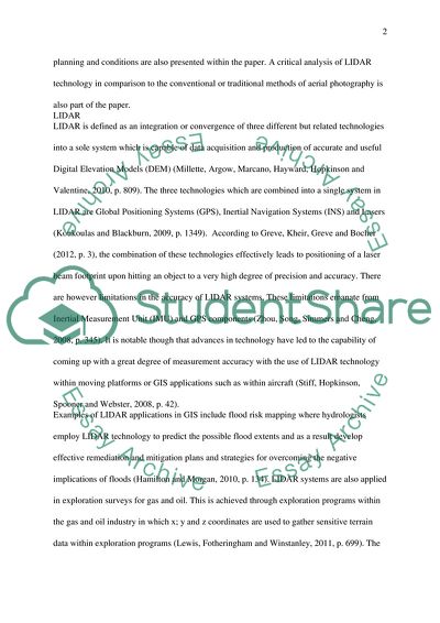 The Benefits of Using LIDAR Technology in GIS