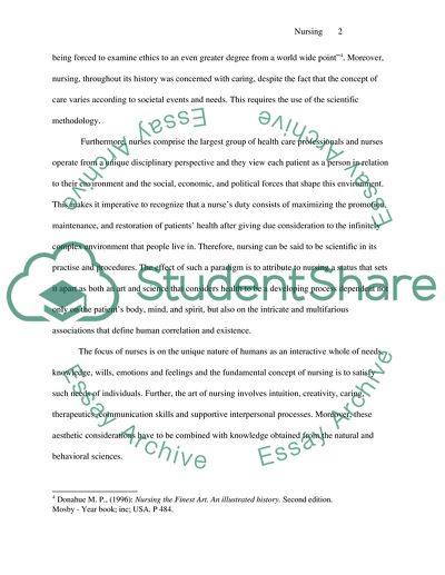 Is nursing an art, a science, or both