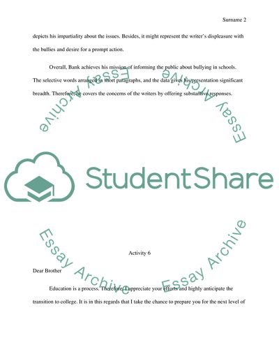 Ron Banks - Bullying in School