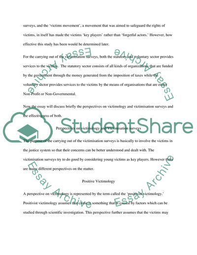 History of victimology essay History of victimology essay image