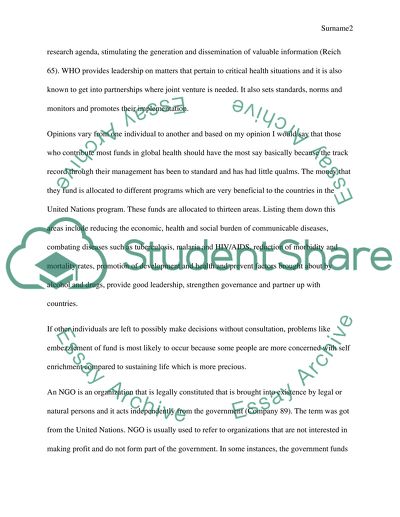 Public Health: The Japanese NGOs