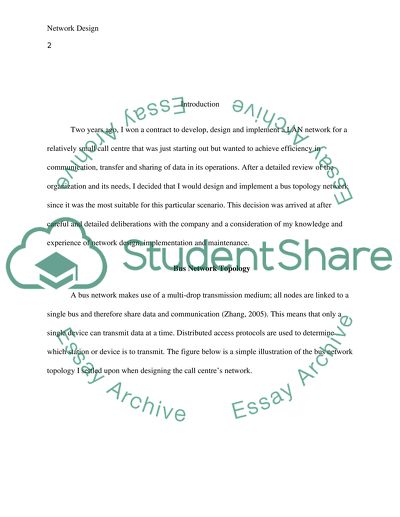 Networking / Design a Network