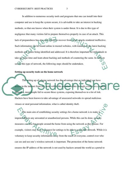 The Security of the Computer Network and Computer System